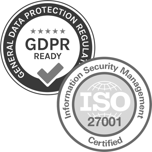 Certifikace GDPR Ready a ISO 27001 Information Security Management